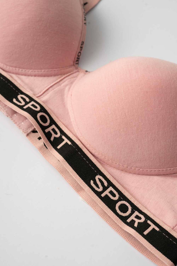 Elo Yuluoting Women's Push Up Padded Bra Black