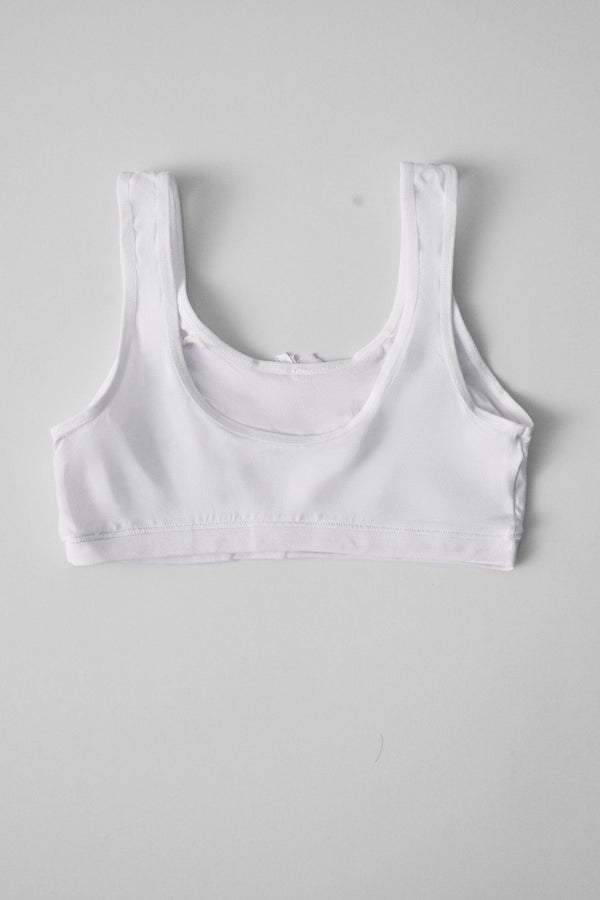 Elo YZN Girl's Soweto Bidi Bra White