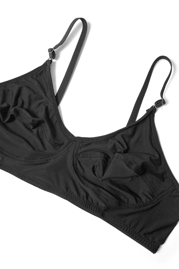 Elo Zhenmeng Women's Classic Stretchable Bra Red