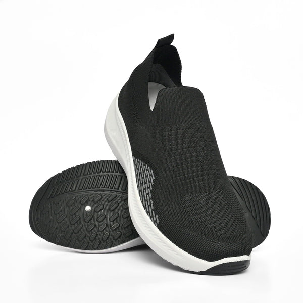 elo ZLT Walk Men's Slip On Jogging Shoes Black