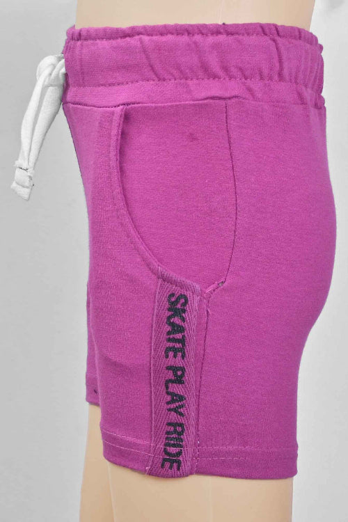 Elo ZR Kid's Skate Play Terry Shorts Deep Yellow