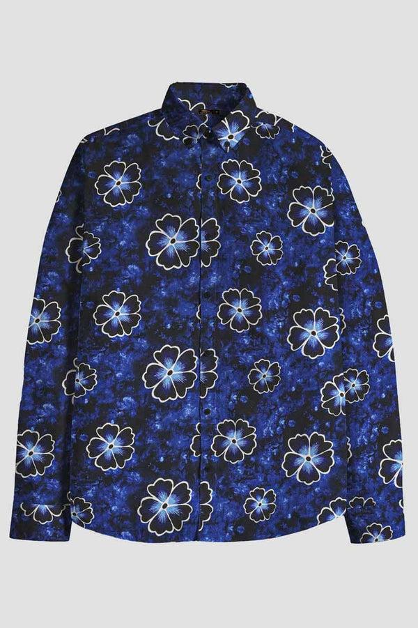 elo ZR Men's Charleroi Slim Fit Casual Shirt