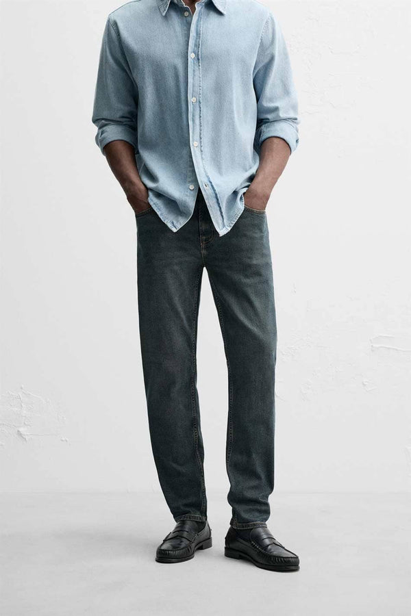 Elo ZR Men's Regular Fit Denim Navy