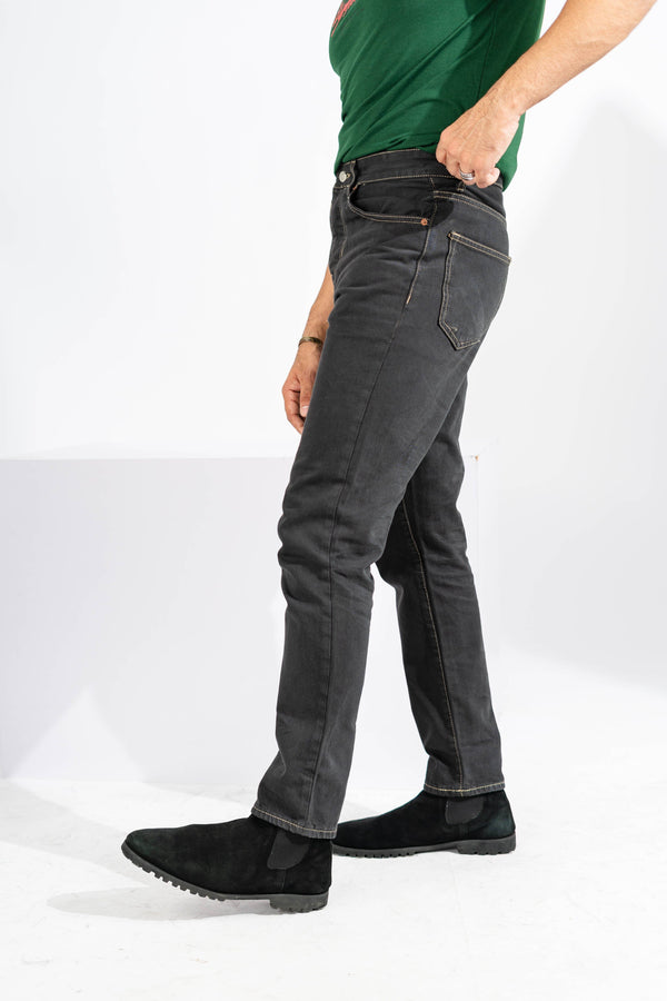 Elo ZR Men's Wavre Slim Fit Denim White