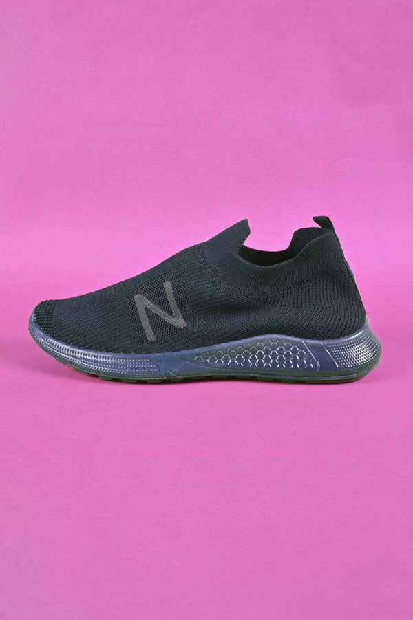 elo ZS Men's N Printed Style Sports Shoes Navy