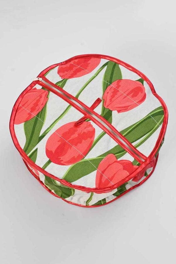 elo Epinal Printed Design Hot Pot Zipper Roti Cover