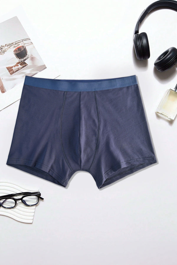 Elo Eternity Men's Breathable Classic Boxer Brief Navy