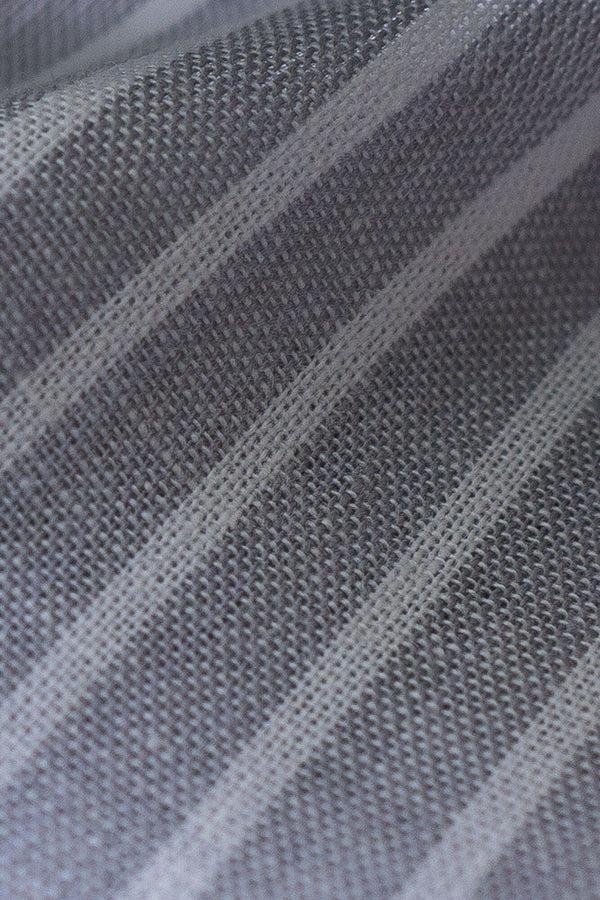 Elo Eternity Men's Classic Fit Premium Formal Shirt Grey & White