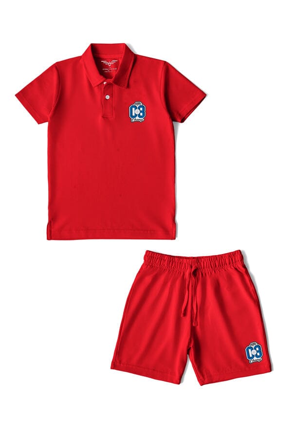 elo Eternity Premium Boy's Little Champ Twin Set Red