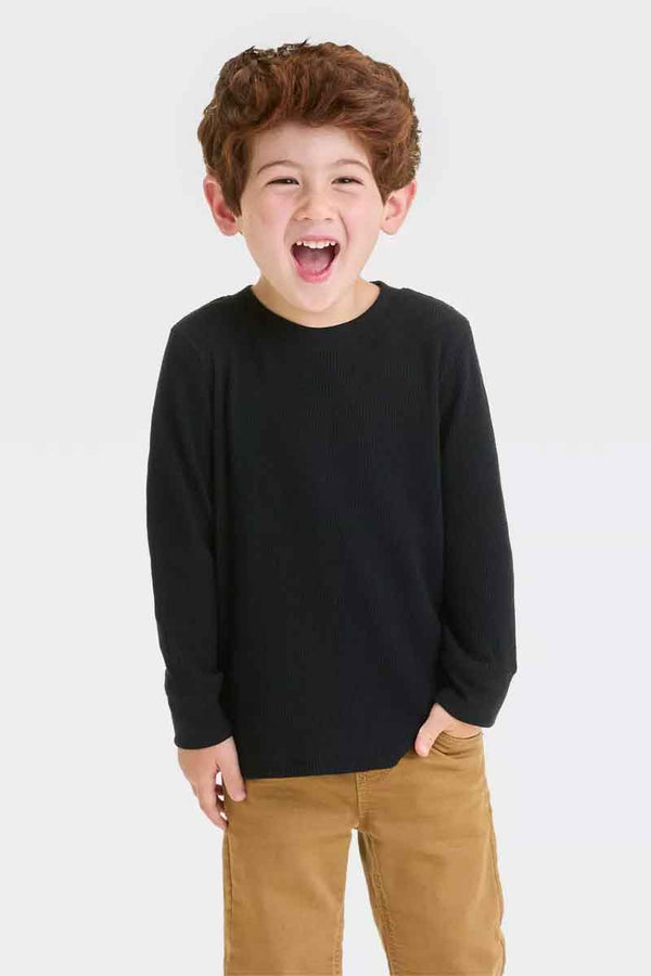 Elo Excellent Kid's Thermal Long Sleeve Winter Knit Wear Shirt Pink