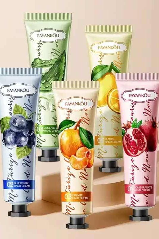 elo Fayankou Fruit Botanical Hand Cream Set - Pack of 5