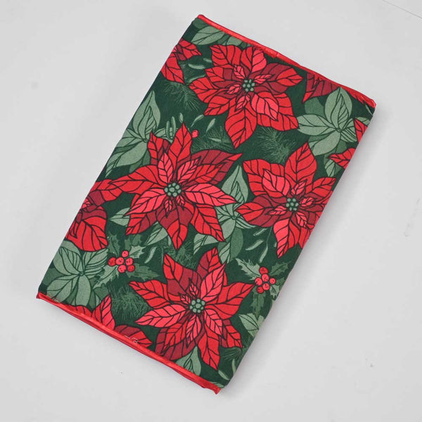 Elo Floral Printed Microwave-Oven Quilted Cover Bottle Green & Yellow