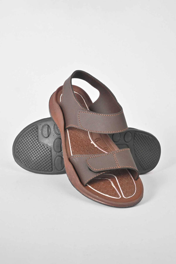 Elo FSS Men's Athentic Soft Sole Comfort Sandals Brown
