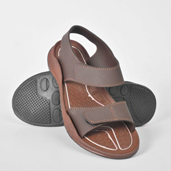 elo FSS Men's Athentic Soft Sole Comfort Sandals Brown