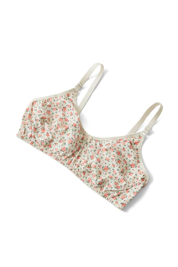 Elo Galaxy Women's Tiny Flower Stretchable Bra Skin