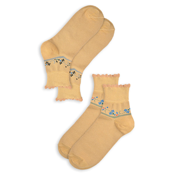 elo Gol Women's Gerasdorf Crew Socks - Pack Of 2 Pairs