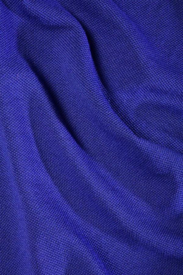 Elo Harrods Men's Raglan Sleeve Solid Design Tee Shirt Royal