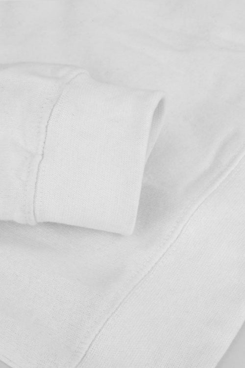 Elo HAS Apparel Men's Blindness Printed Long Sleeve Sweat Shirt White