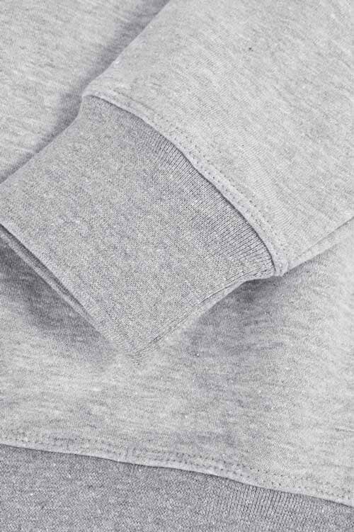 Elo HAS Apparel Men's Sundown Printed Long Sleeve Sweat Shirt Heather Grey