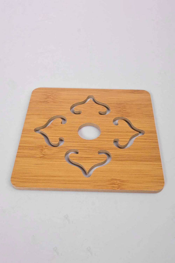 elo Heat Insulated Wooden Mat Placement Tea Coaster D1