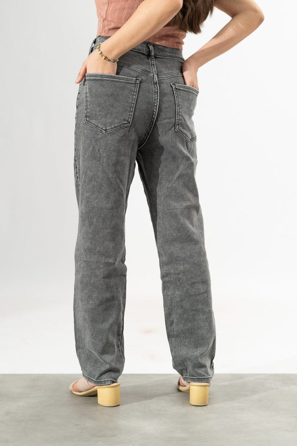 Elo Hillerod Women's Premium Distress Denim Charcoal