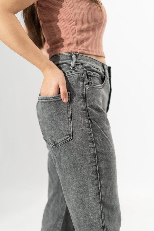 Elo Hillerod Women's Premium Distress Denim Charcoal