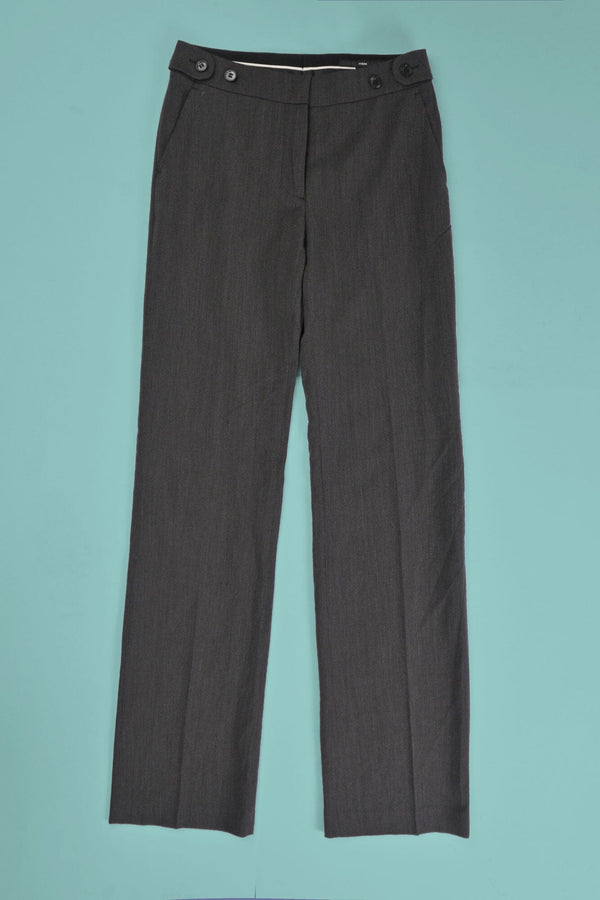 Elo HM Men's Puerto Regular Fit Dress Pants - Exquisite Style In Every Stitch Charcoal