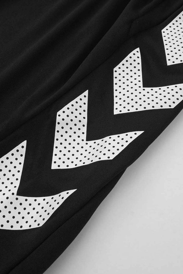 Elo HML Boy's Arrow Dry-Fit Activewear Shorts Black