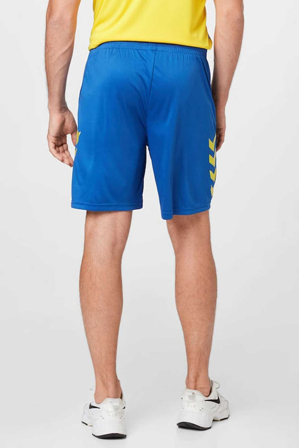 Elo HML Boy's Down Arrow Activewear Shorts Black & Bottle Green