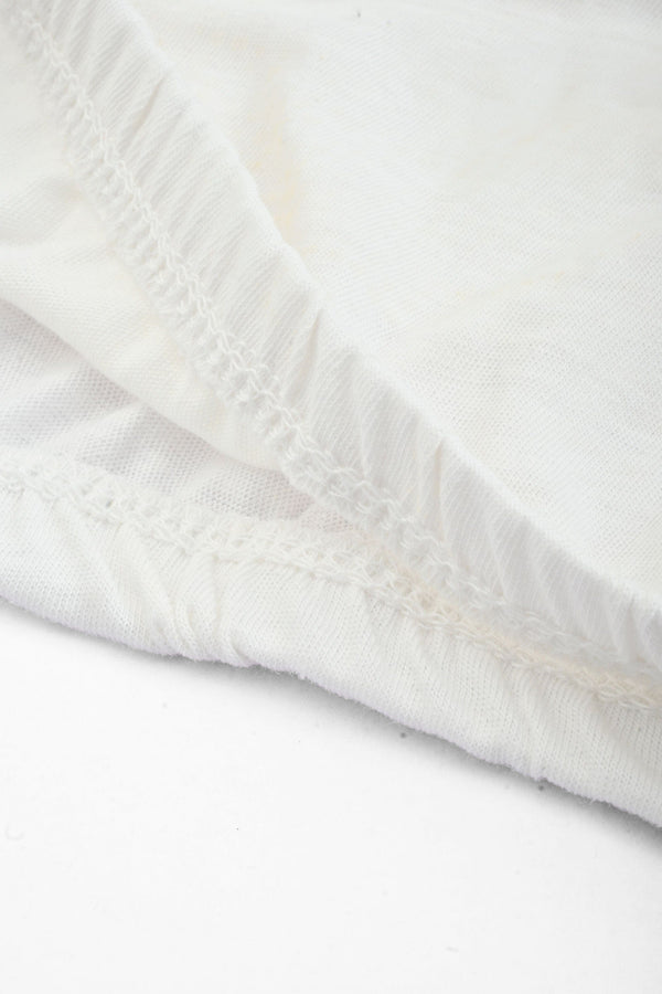 Elo Hudson Girl's Day Dreamer Embellish Design Tee Shirt Off White