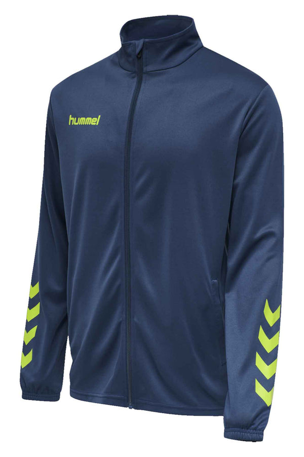 Elo Hummel Boy's Arrow Printed Sports Zipper Jacket Turquoise