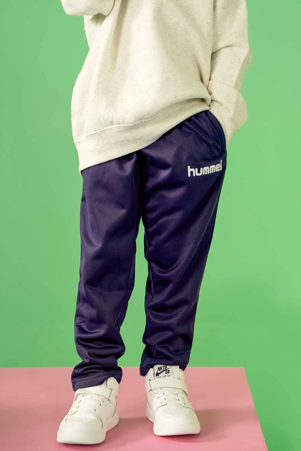 Elo Hummel Boy's Arrow Style Activewear Trousers Navy