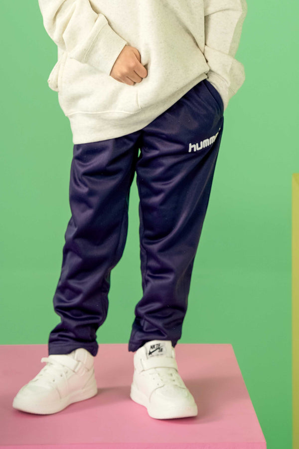 Elo Hummel Boy's Arrow Style Activewear Trousers Navy