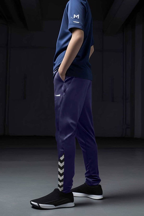 Elo Hummel Boy's Down Arrow Style Activewear Trousers Black