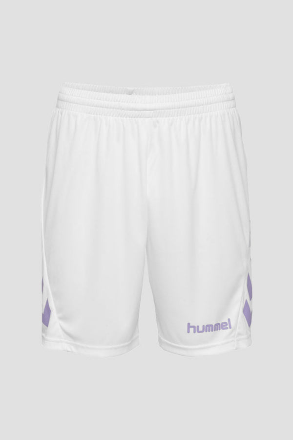 Elo Hummel Boy's Down Arrow Style With Hummel Printed Activewear Shorts Navy & Red