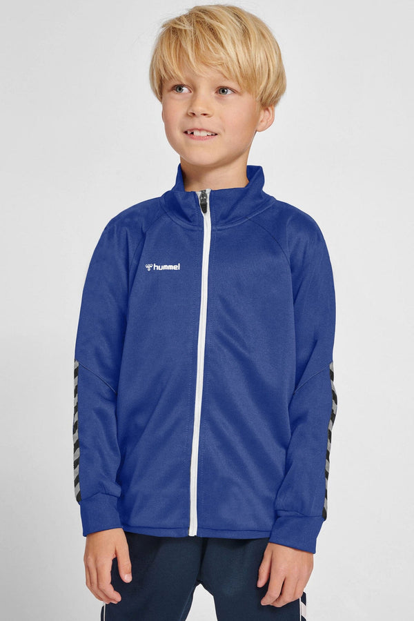 Elo Hummel Boy's Foreman Arrow Printed Sports Zipper Jacket Green