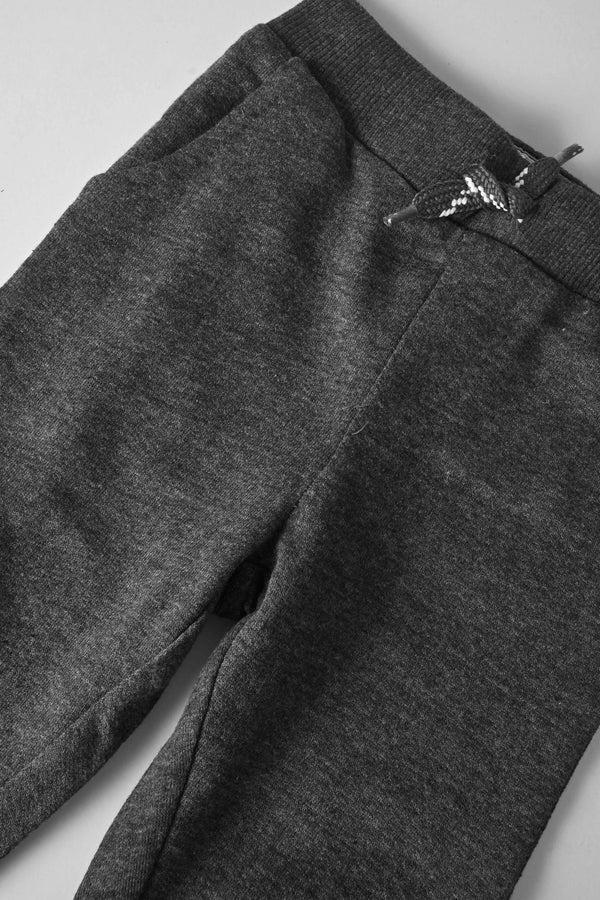 Elo Huntington Kid's Dresden Terry Jogger Pants Charcoal