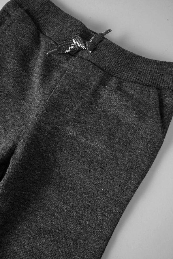 Elo Huntington Kid's Dresden Terry Jogger Pants Charcoal