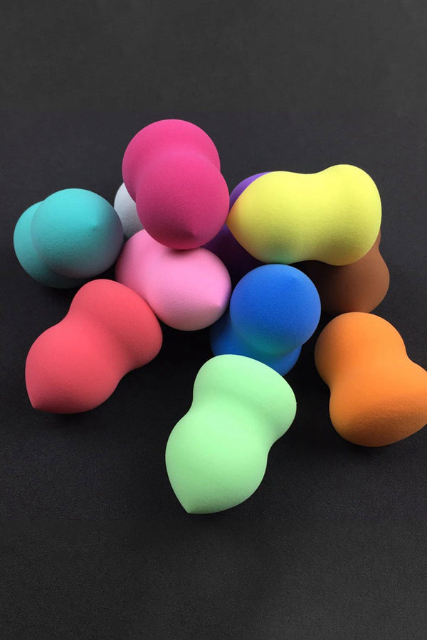 Elo Hydrophilic Non Latex Sponge Powder Puff Orange