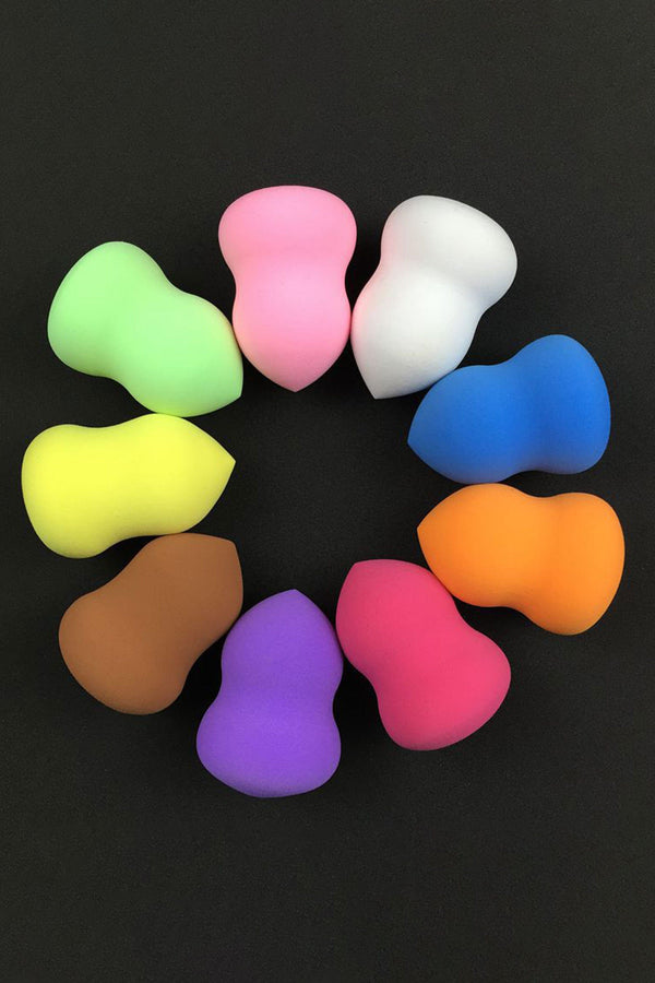 Elo Hydrophilic Non Latex Sponge Powder Puff Orange