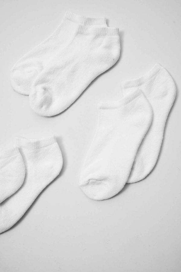 Elo Identic Men's Foshan Ankle Socks - Pack Of 3 White