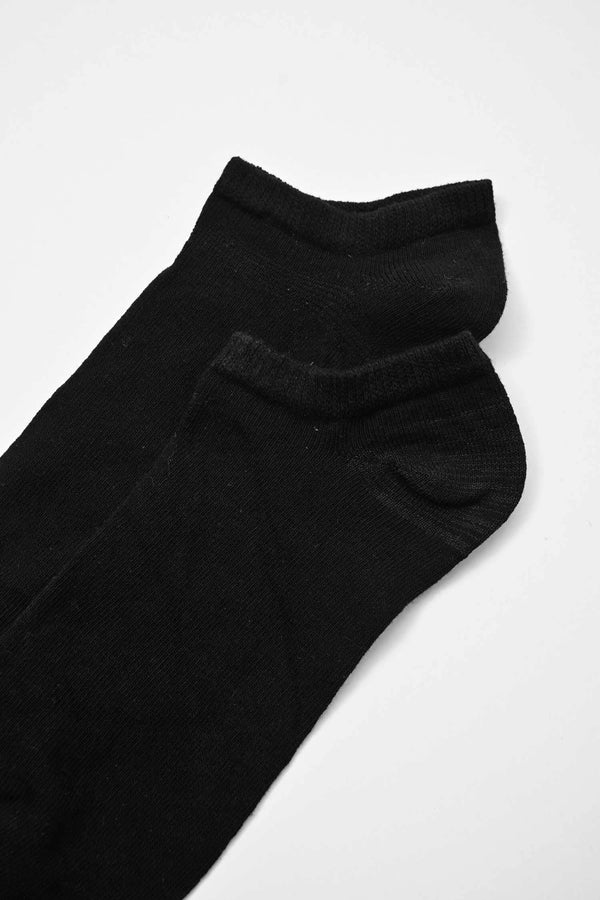 Elo Identic Men's Premium Low Cut Socks - Pack Of 3 Black