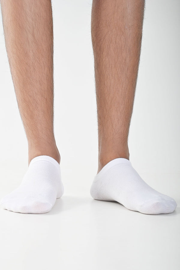 elo Infinity Men's Wels Low Cut Socks - Pack Of 3 White