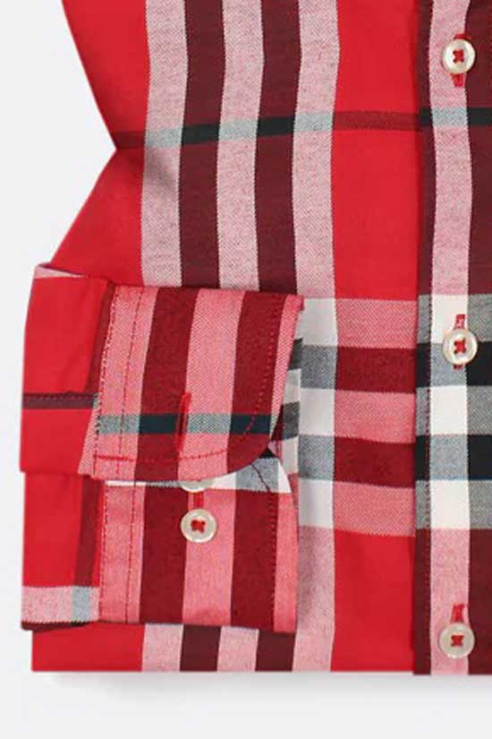 Elo Jamclo Originals Men's Checked Casual Shirt Blue