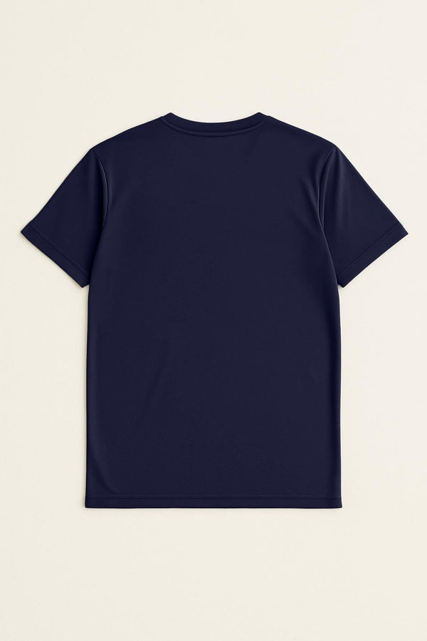 Elo Jamclo Originals Men's Dry Fit Logo Activewear Tee Shirt Navy