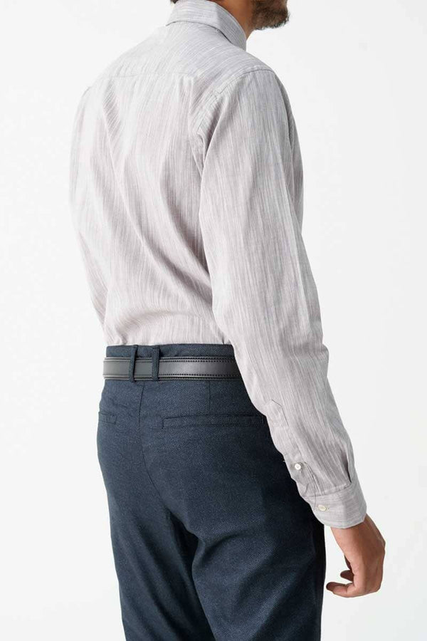 Elo Jamclo Originals Men's Textured Casual Shirt Grey