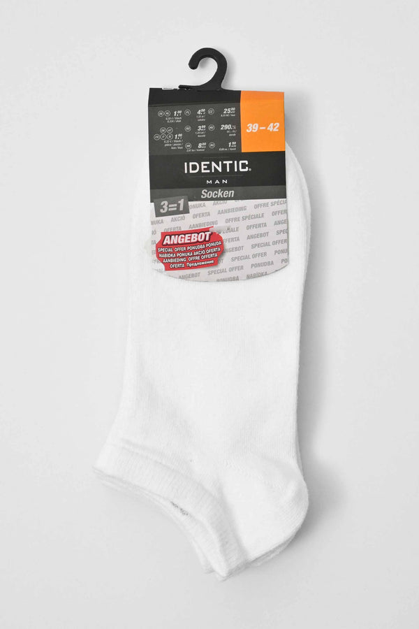 Elo Janina Women's Airdrie Low Cut Socks - Pack Of 3 White