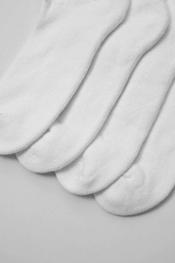 Elo Janina Women's Airdrie Low Cut Socks - Pack Of 3 White