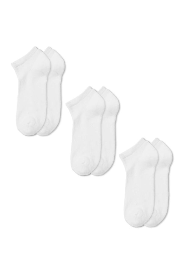 elo Janina Women's Airdrie Low Cut Socks - Pack Of 3 White