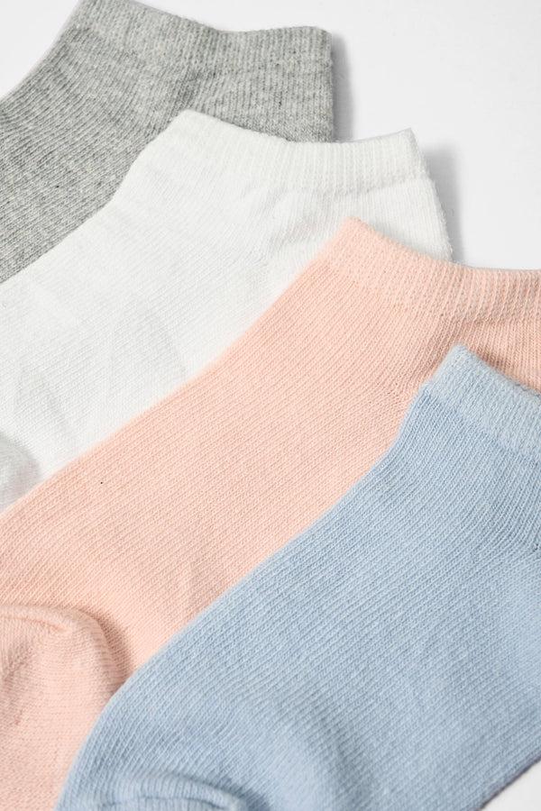 Elo Janina Women's Essen Low Cut Socks - Pack Of 3 Powder Blue